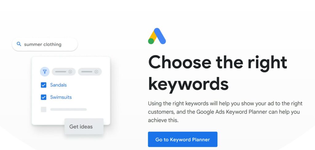 Google Adwords Keyword Planner